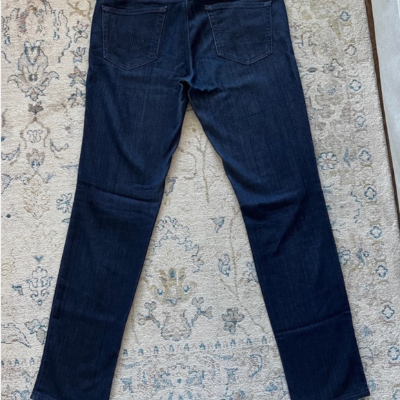 Ag adriano goldschmied the Stilt cigarette leg jeans Dark Blue Size 30R - Picture 1 of 6